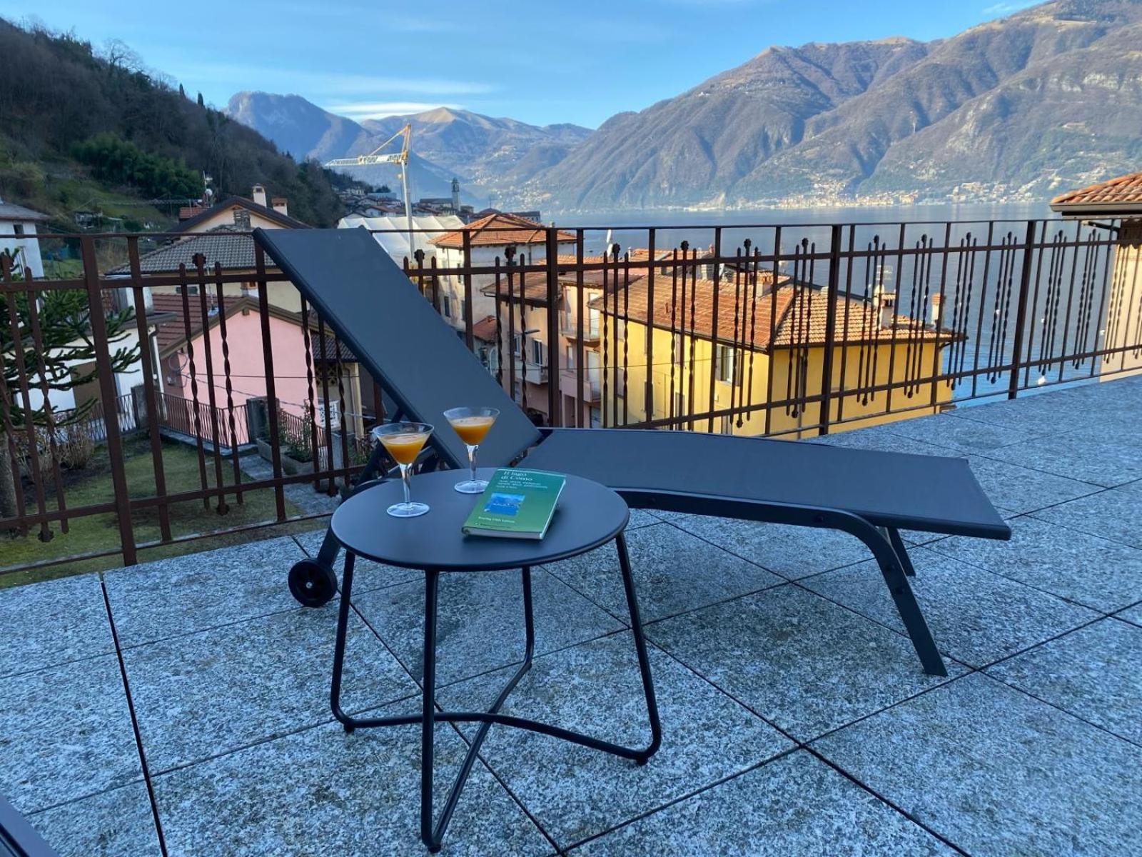 Tiziana Lake Como View Terraces Apartment Lezzeno Ngoại thất bức ảnh