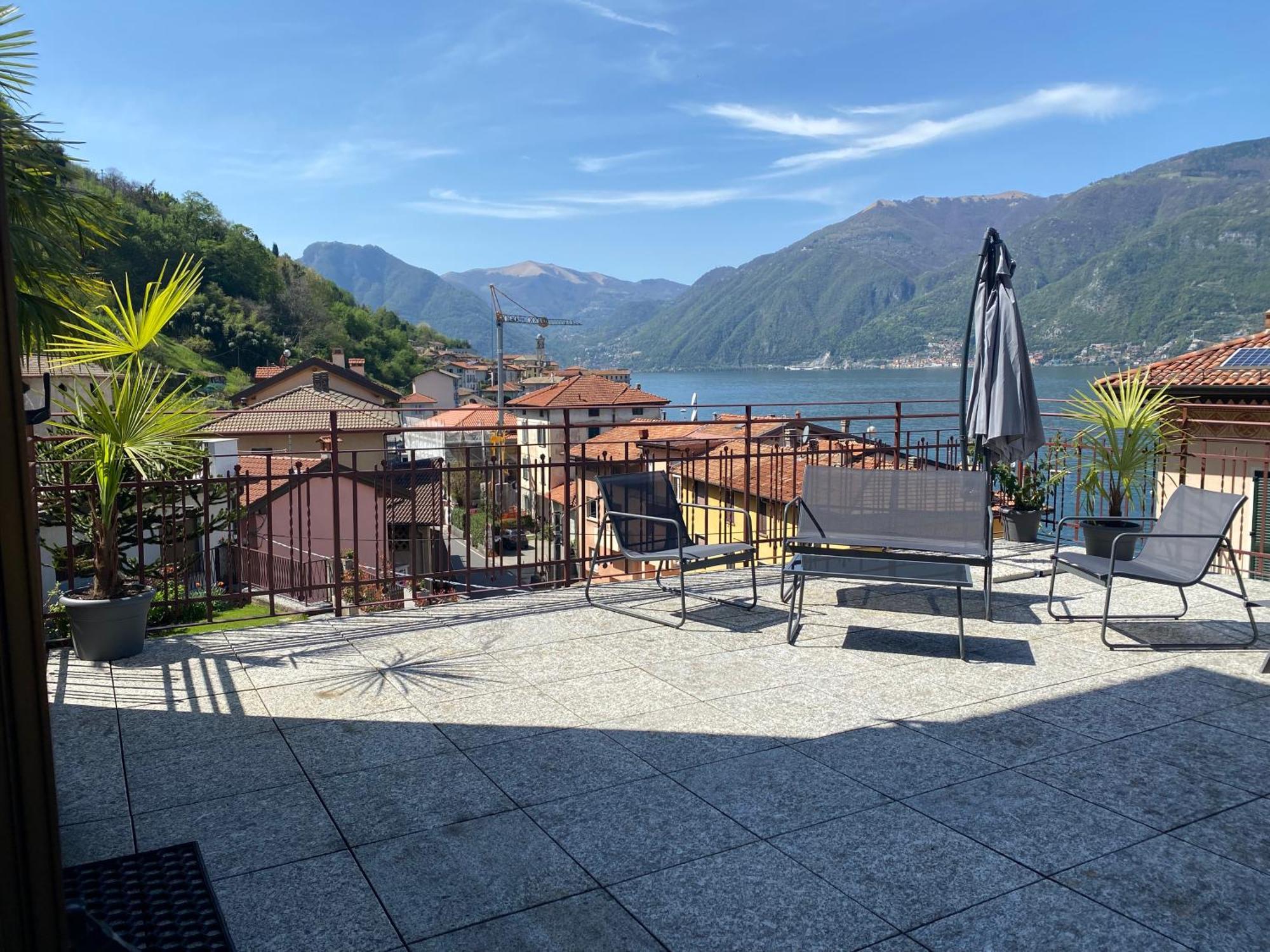 Tiziana Lake Como View Terraces Apartment Lezzeno Ngoại thất bức ảnh